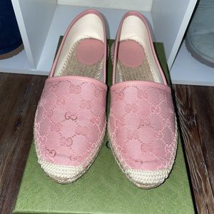 Gucci Pink Espadrilles